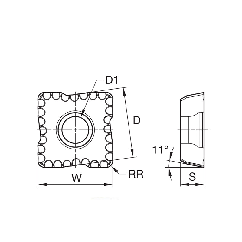 Indexable Drills • Top Cut 4 • Periphery Inserts • Long Chip Materials V38