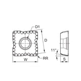 Indexable Drills • Top Cut 4 • Periphery Inserts • Long Chip Materials V38