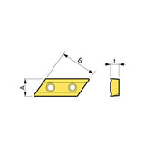 Insert CW  C-CUTTER Chamfering Tool