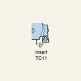 Тримач вставки (додатковий аксесуар) Тримач вставки для вставки TP/TC