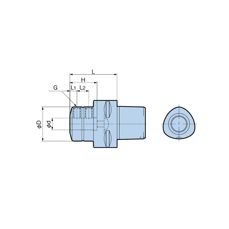 Internal boring and threading tool holder Side Lock Holder for Boring Bar  C3/C4