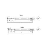 JX10-L-NRT (NO.4~NO.10-40UNC~24UNC) NNU44080P forming taps with long shank For aluminum,cooper and non-ferrous metals - Makotools Industrial Supply Tools for Metal Cutting