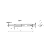 JX10-S-NRT PN080100P  forming taps with fine thread taps for carbon steel  & alloy steel - Makotools Industrial Supply Tools for Metal Cutting