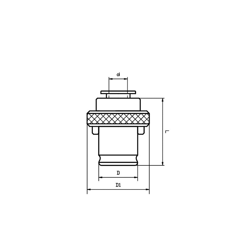 K12 Rigid Tapping Collet Chuck K-System (Metric/ISO)