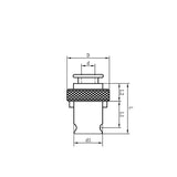 K3 Rigid Tapping Collet Chuck K-System (Metric/ISO)