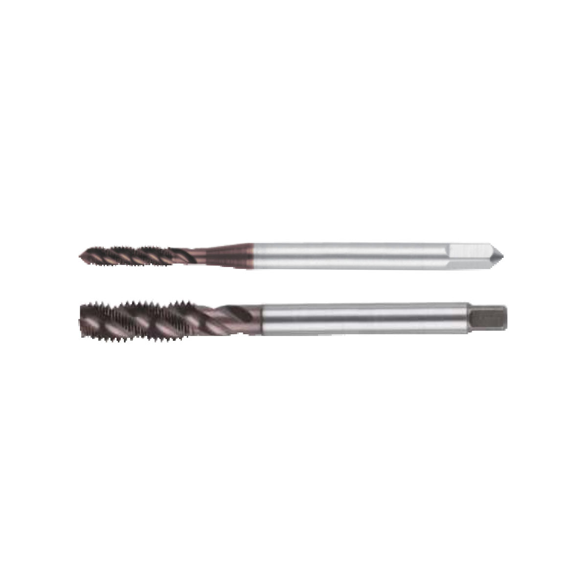 L-SFT (NO.4~3/8-24UNF~40UNC) MSU44080 SFT Spiral pointed taps with long shank - Makotools Industrial Supply Tools for Metal Cutting