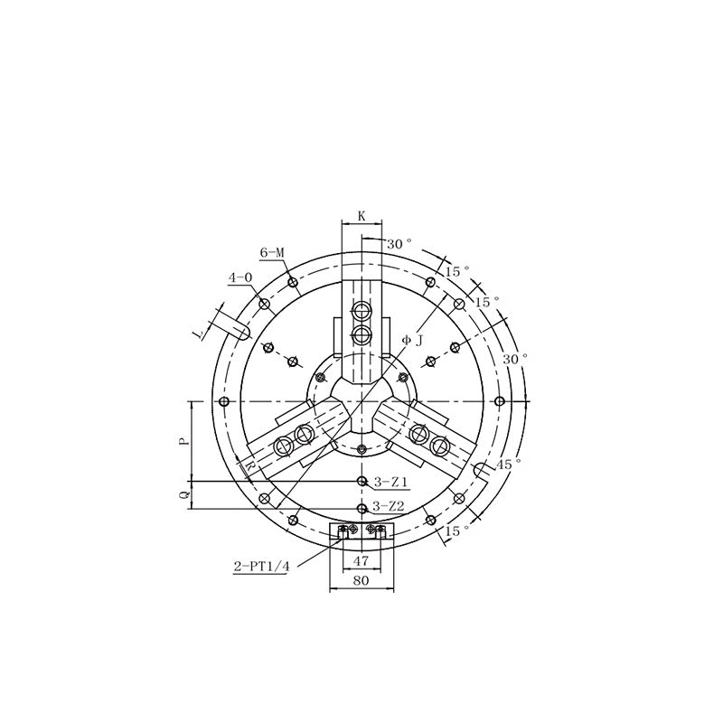 LB Hollow Power Chuck Fixtures