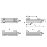 LM-VE-_C Mechanical-Type Precision Vise - Precision Machining and Workpiece Clamping