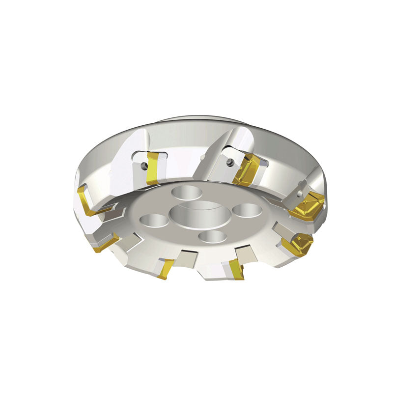 LM60SC-R-21 60° Face mills with unique wedge clamping & thicker positive strong 4 cutting edges inserts SCKN 21 for heavy machining in maximum depth of cut 13 mm - Big-tools Industrial Supply Tools for Metal Cutting