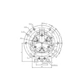 LU Pin Arbor Type Power Chuck Fixture