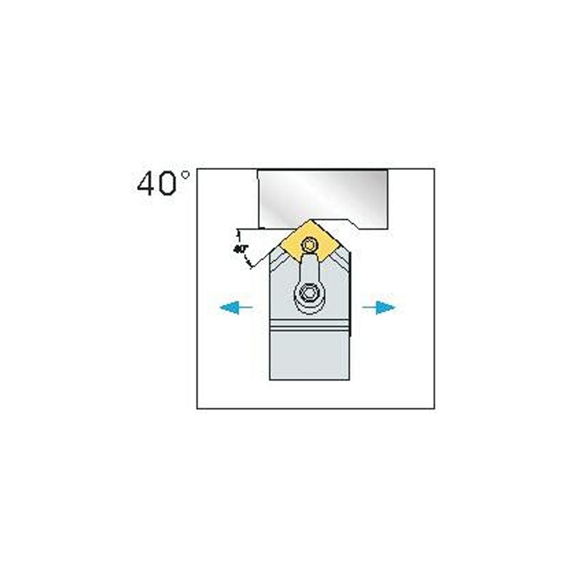 MCMNN-100 R/L Turning tool holder A M - Makotools Industrial Supply Tools for Metal Cutting