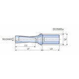 MDB...T2-3 Modular drill holders of drilling depth in 3xD for modular drill heads of big diameter - Big-tools Industrial Supply Tools for Metal Cutting