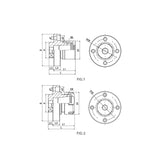 MOD Flange Plate MOD070-GSK16-48 MOD080-GSK16-49 - Big-tools Industrial Supply Tools for Metal Cutting