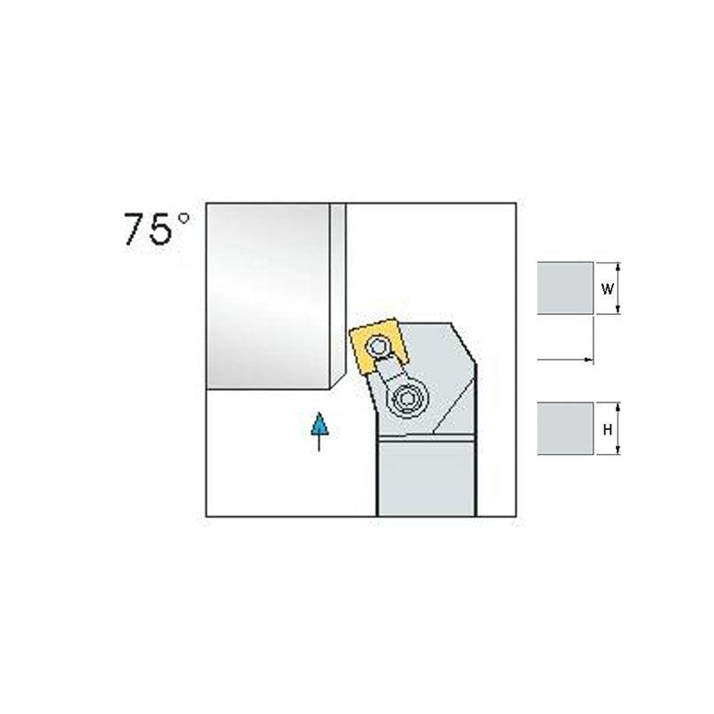 MSKN R/L Turning tool holder A M - Makotools Industrial Supply Tools for Metal Cutting