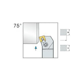 MSKN R/L Turning tool holder A M - Makotools Industrial Supply Tools for Metal Cutting