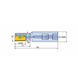 MTE D-1 Indexable threading end mills for various internal and external threading - Big-tools Industrial Supply Tools for Metal Cutting