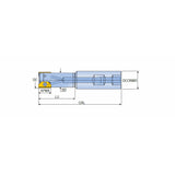 MTE D-2 (DOUBLE INSERT) Double insert type indexable threading end mills for various internal or external threading - Big-tools Industrial Supply Tools for Metal Cutting