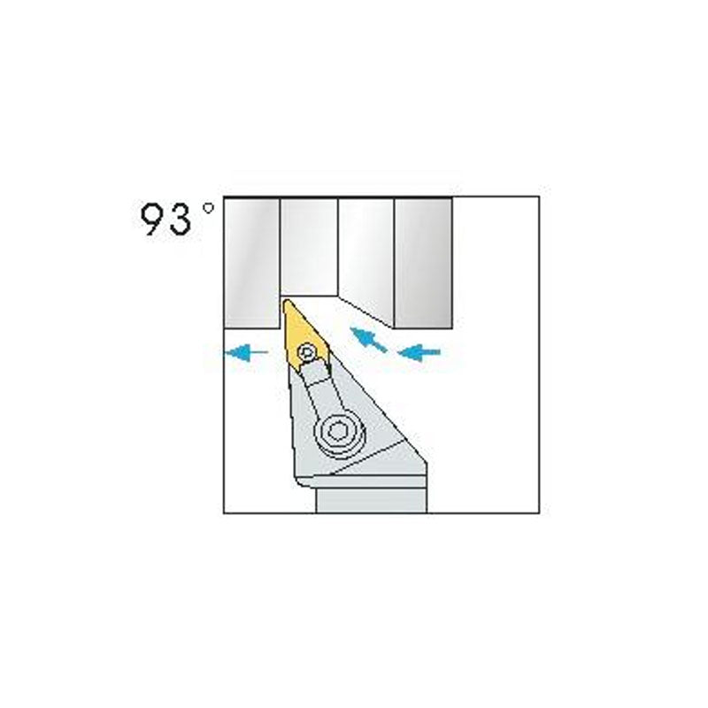 MVJN R/L   Turning tool holder A M - Makotools Industrial Supply Tools for Metal Cutting