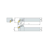 MVQN R/L   Turning tool holder A M - Makotools Industrial Supply Tools for Metal Cutting