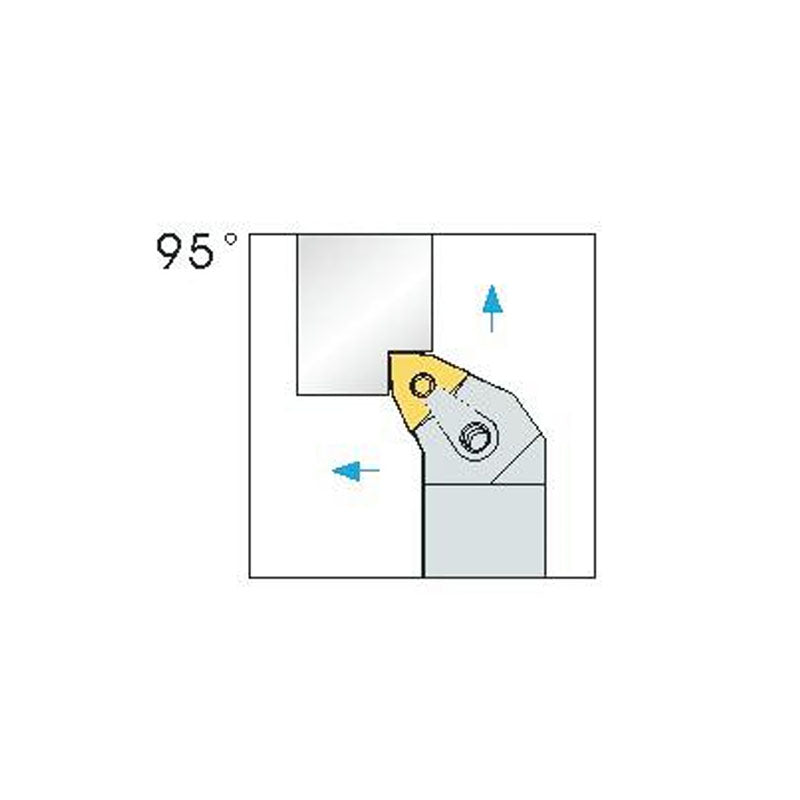 MWLN R/L Turning tool holder A M - Makotools Industrial Supply Tools for Metal Cutting