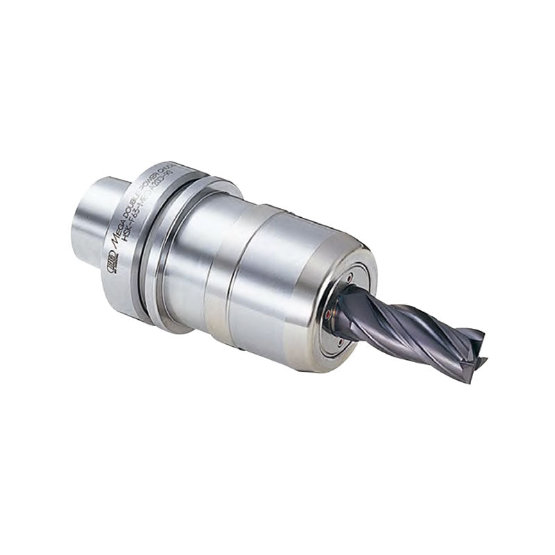 Mega Double Power Chuck  Complete Contact With The Nut And Body  F Type HSK-F63