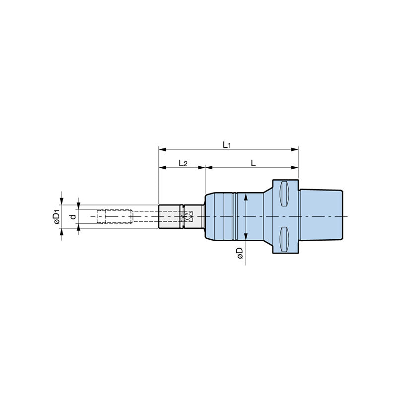 Mega Synchro Tapping Holder  C5/C6/C8-MGT