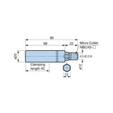 Mega Synchro Tapping Holder   Improves Thread Quality And Tap Life By Reducing Thrust Loads Caused  By Synchronization Errors Up To 90%