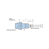 Mega synchro Tapping Holder M2 - M20