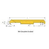 Micro Boring - Back Boring / Boredrill Micro - Double Ended