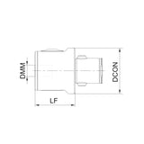 Miniature Diameter Fine Boring Head G-GBR-MBD02-22-C40L35 G-GBR-MBD06-50-C50L50 - Big-tools Industrial Supply Tools for Metal Cutting