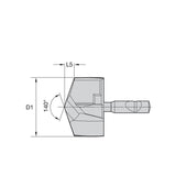 Modular Drills •  TOP DRILL™ Modular X • Inserts • MS