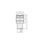 Morse Inner Cone - Tension and Compression Taper Holder