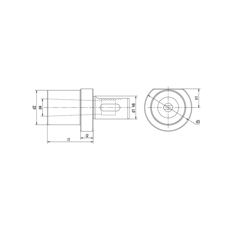 Morse Taper Adapter Form F  F-30xMT1~(60xMT5) - Makotools Industrial Supply Tools for Metal Cutting