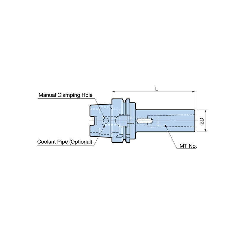 Morse Taper Holder Type A  Tang Type