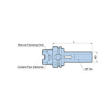 Morse Taper Holder Type A  Tang Type