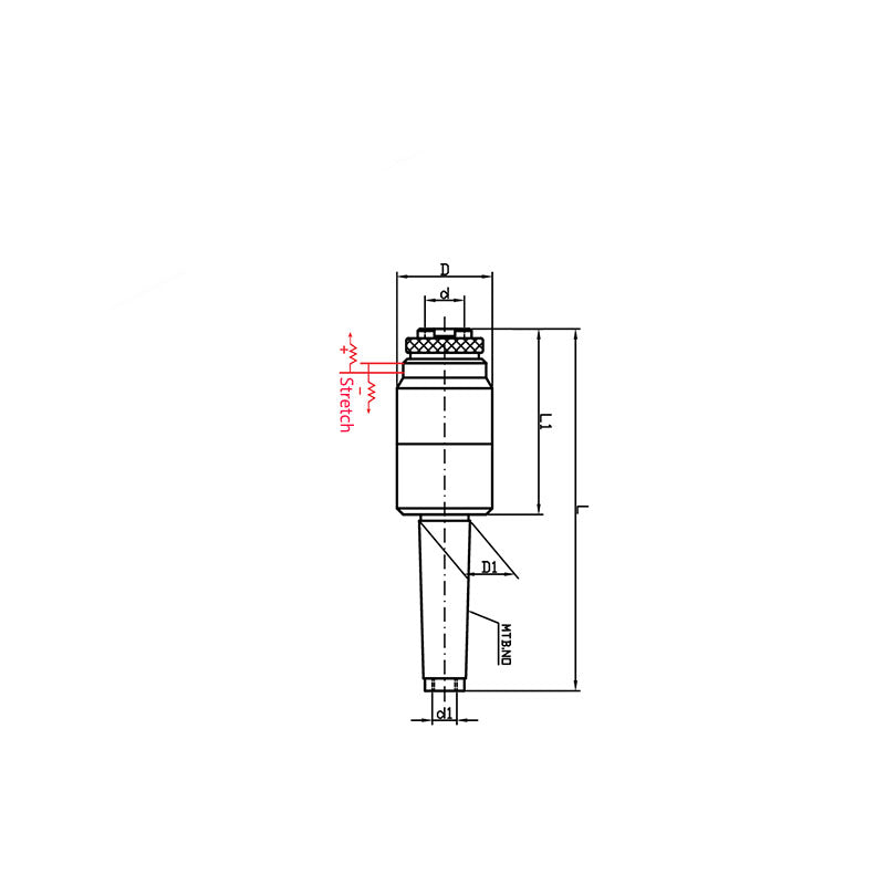 Morse without Flat Tail - Tension and Compression Taper Holder / MTB