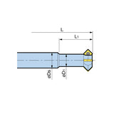 Multi-Insert Type C-CUTTER MINI Chamfering Tool