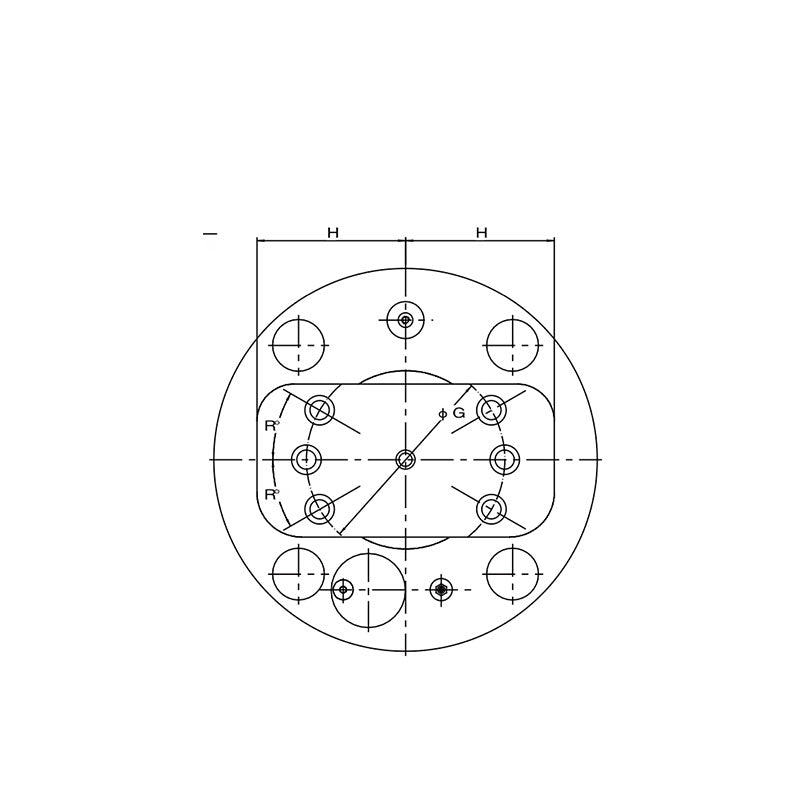 NHRP 90° High Clamp Type Auto Indexing Chuck