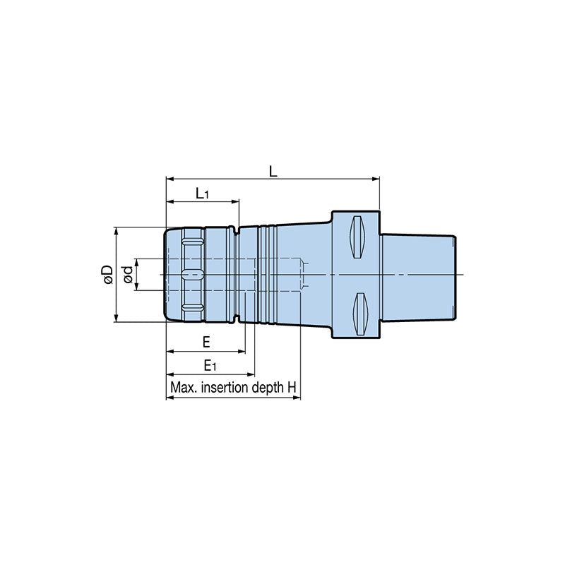 New Hi-Power Milling Chuck  C5/C6/C8-HMC