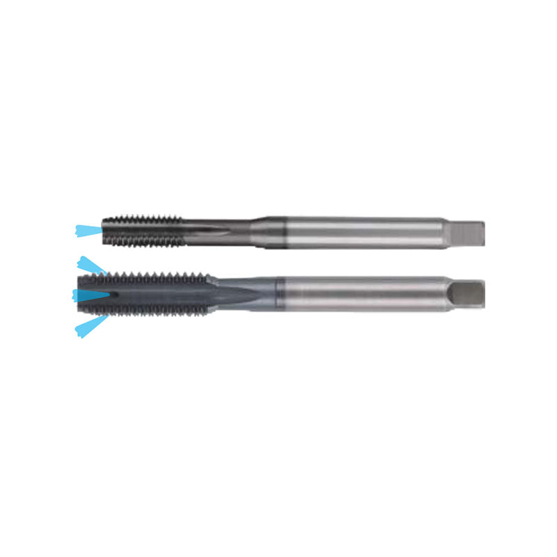 OH-HT (M5~14×0.8~2) KH050080C HT straight fluted taps with internal coolant FOR cast iron - Makotools Industrial Supply Tools for Metal Cutting