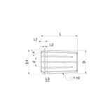 OZ Collet   OZ16B-02~ OZ20B-20 - Makotools Industrial Supply Tools for Metal Cutting