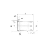 OZ Collet   OZ25A-02~ OZ25A-25 - Makotools Industrial Supply Tools for Metal Cutting