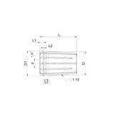 OZ Collet  OZ25B-02~ OZ25B-25 - Makotools Industrial Supply Tools for Metal Cutting