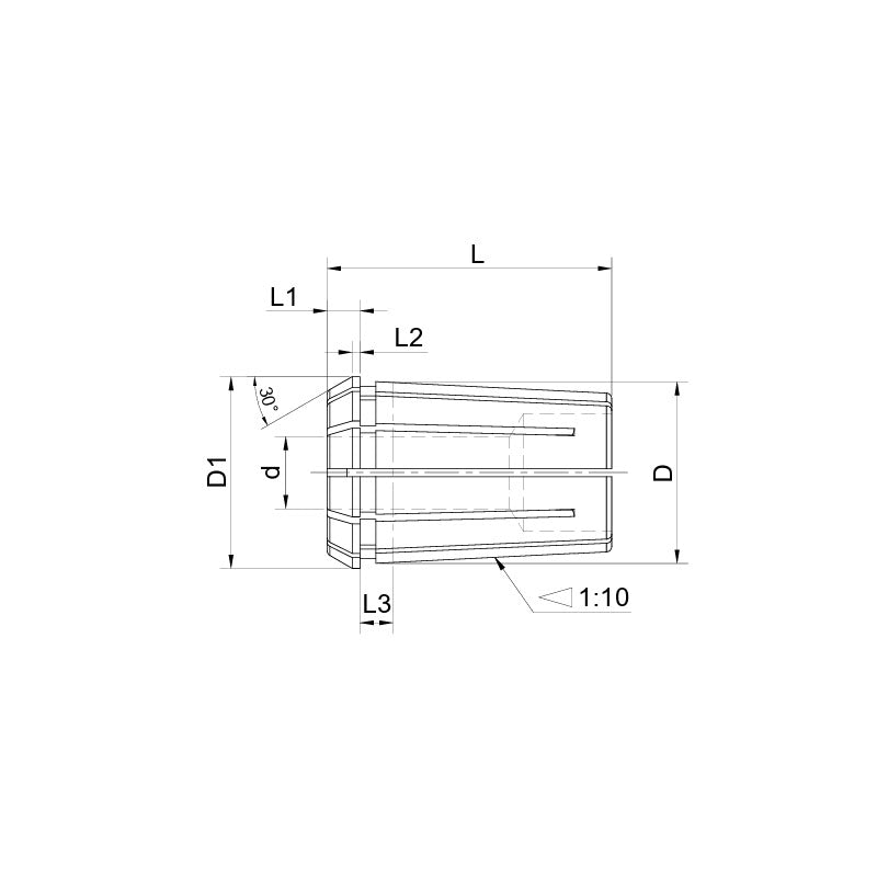 OZ Collet  OZ32B-04~OZ32B-32 - Makotools Industrial Supply Tools for Metal Cutting