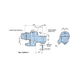 Offset Design Provides Optimum Tool Projection With Each Adapter Angle Head AG90 Series