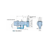 Oil Hole Type Angle Head AG90 Series