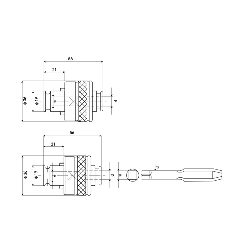 Overload Prote Ction Tap Collet-GT12 System (ISO/INCH/JIS) ISO-GT12-M4 ISO-GT12-M5 - Big-tools Industrial Supply Tools for Metal Cutting