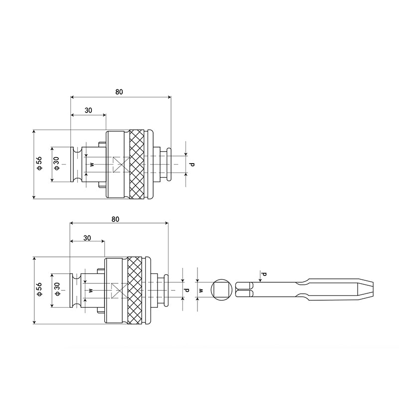 Overload Prote Ction Tap Collet-GT24 System (ISO/INCH/JIS) ISO-GT24-M5 ISO-GT24-M6 - Big-tools Industrial Supply Tools for Metal Cutting