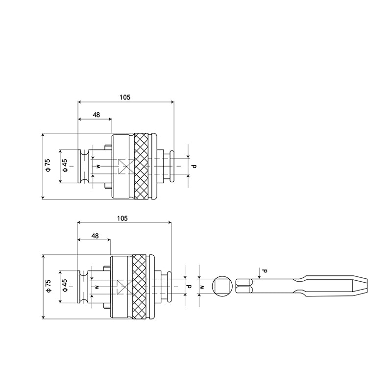 Overload Prote Ction Tap Collet-GT42 System (ISO/INCH/JIS) ISO-GT42-M24 ISO-GT42-M27 - Big-tools Industrial Supply Tools for Metal Cutting