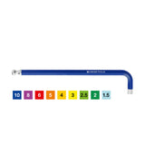 PB 212 L RB RainBow key L-wrenches, long, with ball point - Big-tools Industrial Supply Tools for Metal Cutting